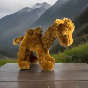 Passport Plush Brand Double Hump Camel Stuffed Animal Bendable Limbs 14” Toy